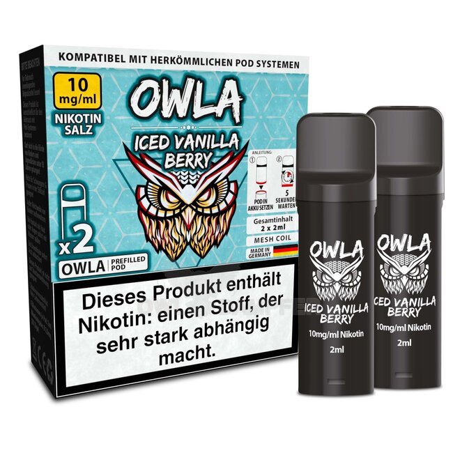 OWL OWLA Pod Doppelpack - Alle Sorten-20mg/ml