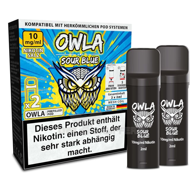 OWL OWLA Pod Doppelpack - Alle Sorten-20mg/ml