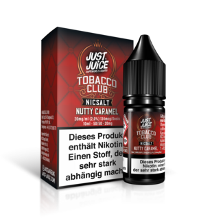 JUST JUICE Just Juice - Nutty Caramel Tobacco