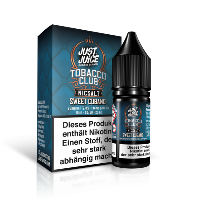 JUST JUICE Just Juice - Sweet Cubano Tobacco 10 ml
