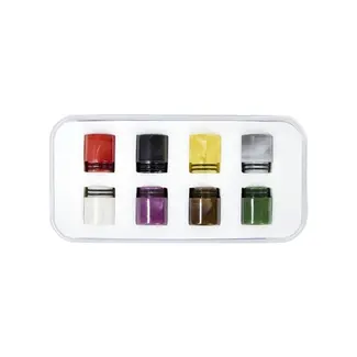 Reewape Drip Tip 810 Résin Kit A2 (8pcs) - ReeWape