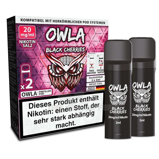 OWL OWLA Pod Doppelpack - Alle Sorten - 10mg/ml
