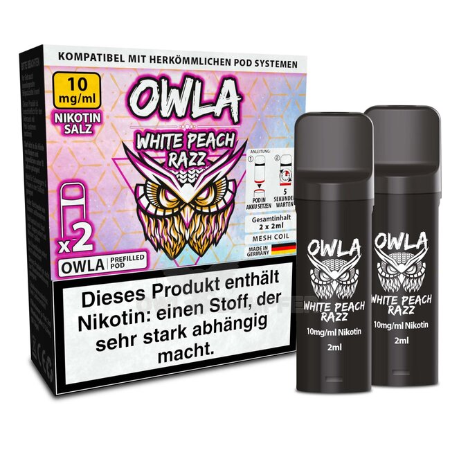OWL OWLA Pod Doppelpack - Alle Sorten - 10mg/ml
