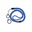 Rundes Verstellbares Lanyard mit 2 Silikonringen (1 Stück) – Verschiedene Farben