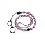 Rundes Verstellbares Lanyard mit 2 Silikonringen (1 Stück) – Verschiedene Farben
