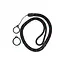 Rundes Verstellbares Lanyard mit 2 Silikonringen (1 Stück) – Verschiedene Farben