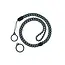 Rundes Verstellbares Lanyard mit 2 Silikonringen (1 Stück) – Verschiedene Farben