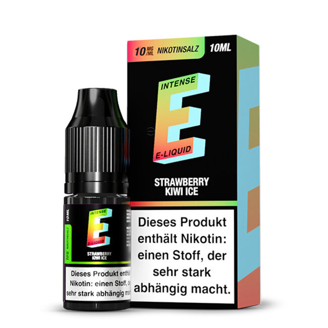 E-INTENSE E-INTENSE Strawberry Kiwi Ice Nicotine Salt E-Liquid 10 ml