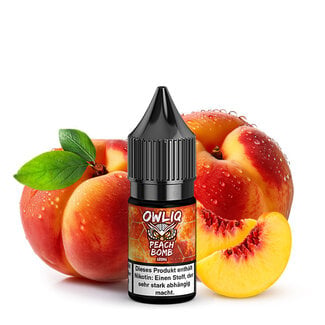 OWL OWLIQ Peach Bomb Nikotinsalz Liquid 10 ml