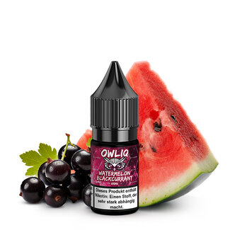 OWL OWLIQ Watermelon Blackcurrant Nikotinsalz Liquid 10 ml