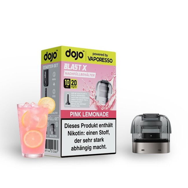 Vaporesso  Vaporesso - Dojo Blast X - Refill Container -  10ml - 20mg/ml
