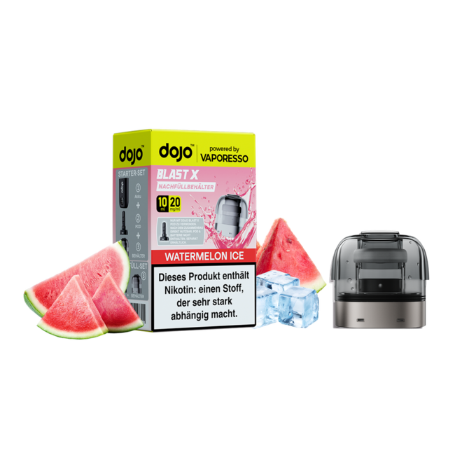 Vaporesso  Vaporesso - Dojo Blast X - Refill Container -  10ml - 20mg/ml