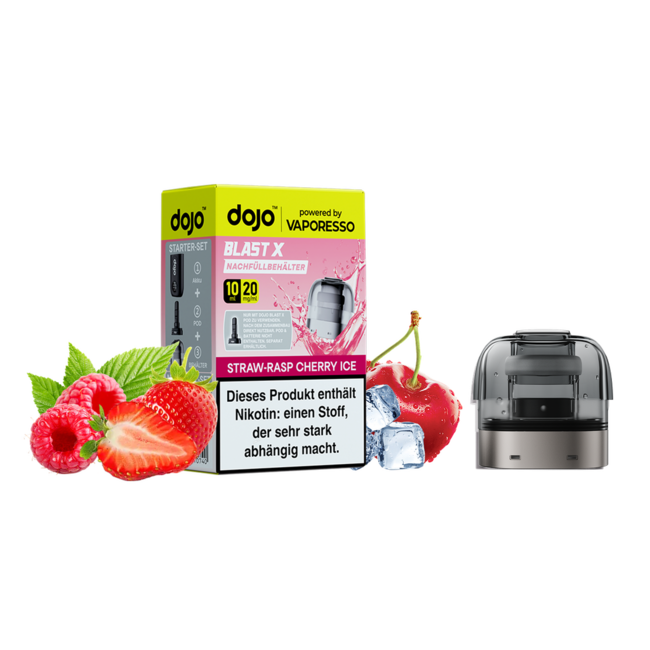 Vaporesso  Vaporesso - Dojo Blast X - Refill Container -  10ml - 20mg/ml