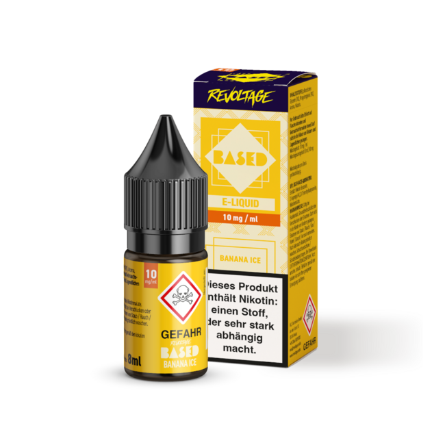 Revoltage Revoltage BASED Hybrid Nikotinsalz Liquid 8 ml 10mg/ml