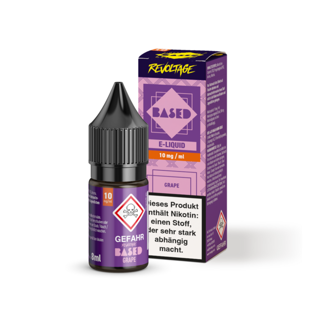 Revoltage Revoltage BASED Hybrid Nikotinsalz Liquid 8 ml 10mg/ml