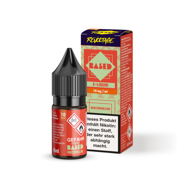 Revoltage Revoltage BASED Hybrid Nikotinsalz Liquid 8 ml 10mg/ml