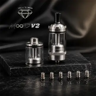 Telli’s Mod Mood V2 MTL RTA 4,4 ml – 22,5 mm