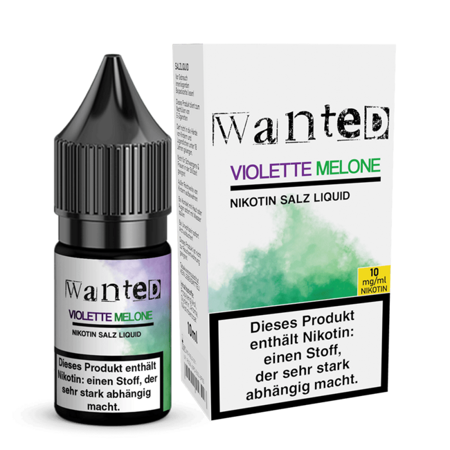 WANTED Wanted Nikotinsalz Liquid – Violette Melone 10 ml