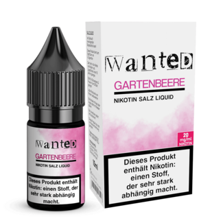 WANTED Wanted Nikotinsalz Liquid – Gartenbeere