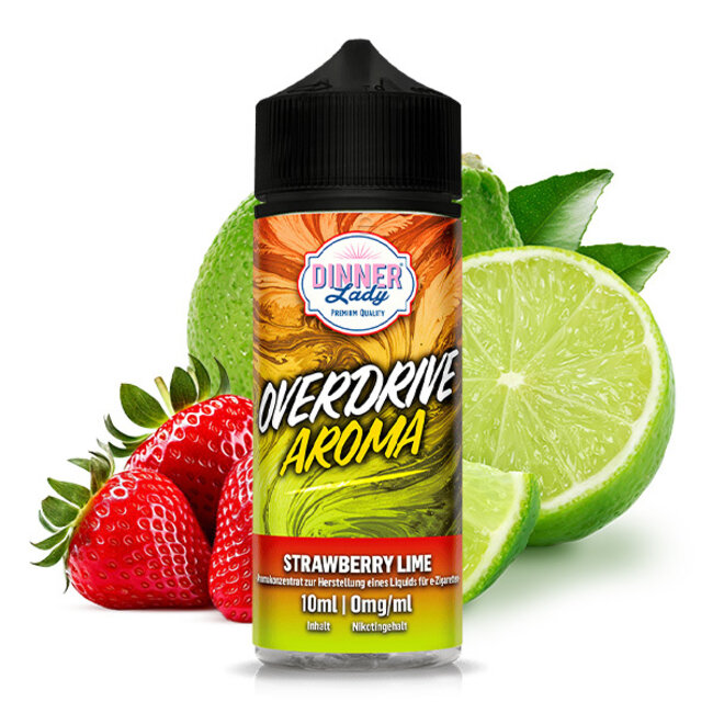 DINNER LADY DINNER LADY OVERDRIVE Strawberry Lime Aroma