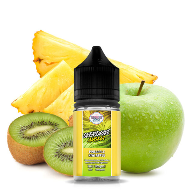DINNER LADY DINNER LADY OVERDRIVE Pineapple Kiwi Apple Aroma