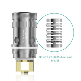 Eleaf Eleaf EC NC Atomizer Coil 0,25 Ohm