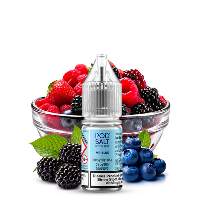 POD SALT Pod Salt Xtra – Mr Blue Nikotinsalz 10 ml