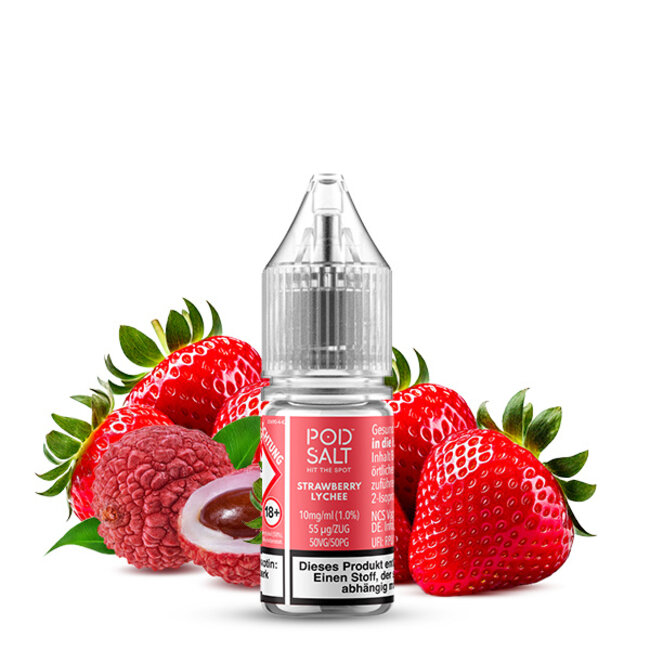 POD SALT Pod Salt Xtra – Strawberry Lychee Nikotinsalz 10 ml