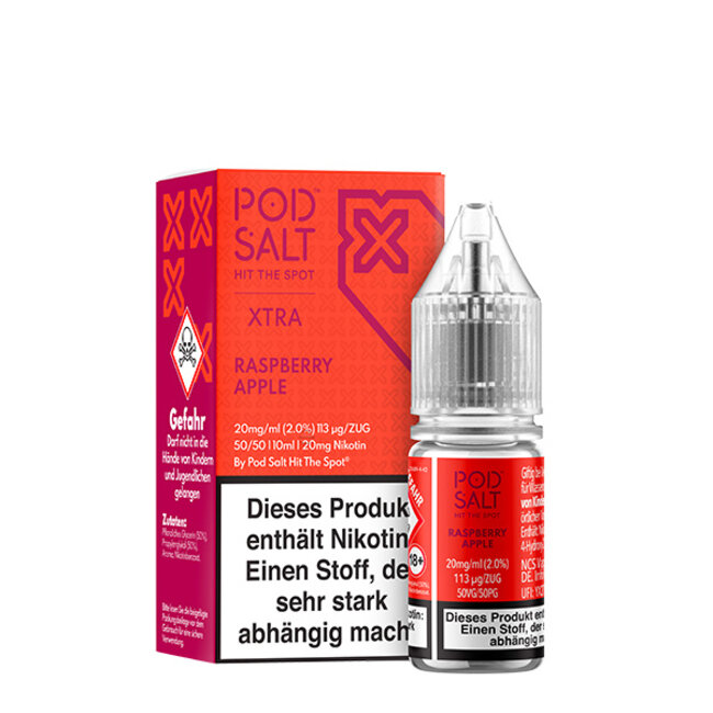 POD SALT Pod Salt Xtra – Raspberry Apple Nikotinsalz 10 ml