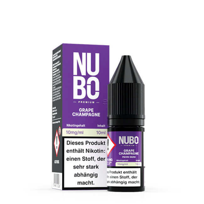 NUBO  Grape Champagne Nikotinsalz Liquid 10 ml