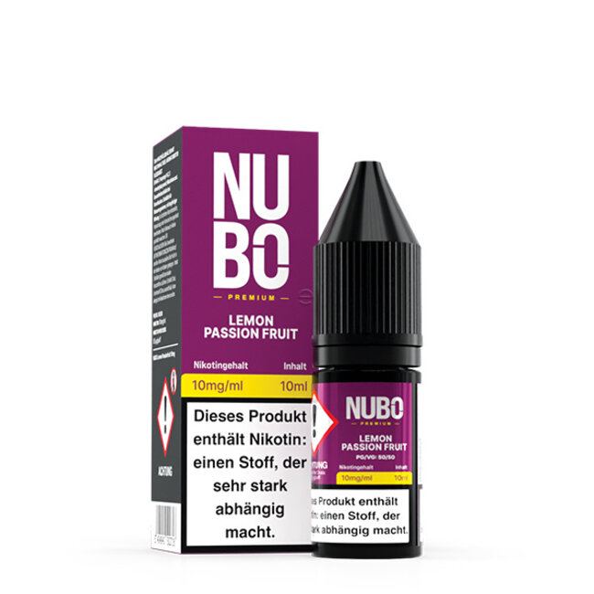 NUBO  Lemon Passionfruit Nikotinsalz Liquid 10 ml