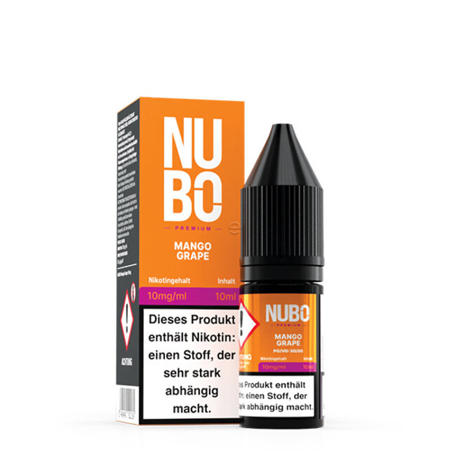 NUBO   Mango Grape Nikotinsalz Liquid 10 ml