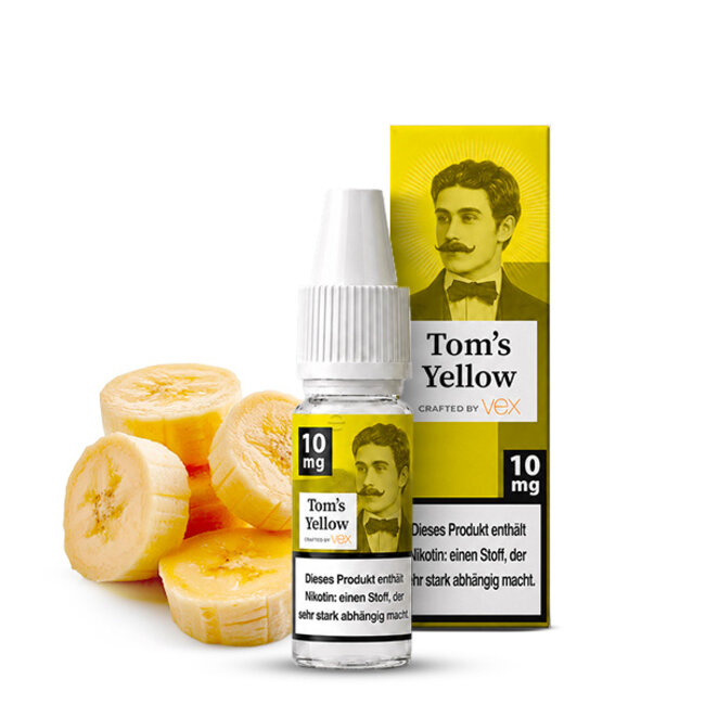 TOM KLARK`S Tom’s Yellow Nikotinsalz Liquid 10 ml
