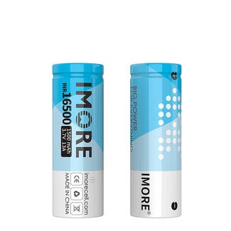 Imore 16500 Akkuzellen Doppelpack 1500 mAh