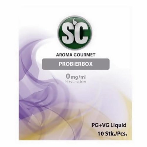 SILVER CONCEPT Gourmet Probierbox E-Zigaretten Liquid SILVER CONCEPT Gourmet Probierbox E-Zigaretten Liquid