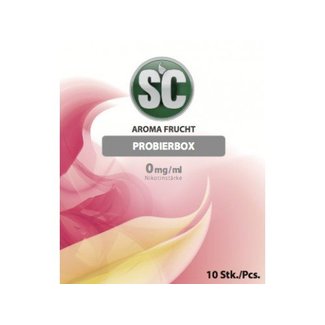 SILVER CONCEPT FRUIT PROBIERBOX E-LIQUID