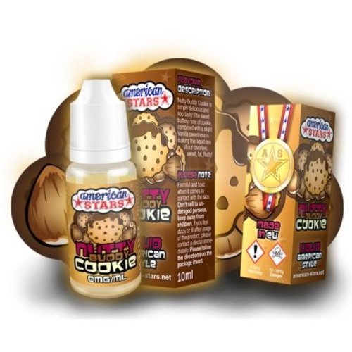 American Stars American Stars NUTTY-BUDDY-COOKIE e-liquid American Stars American Stars NUTTY-BUDDY-COOKIE e-liquid