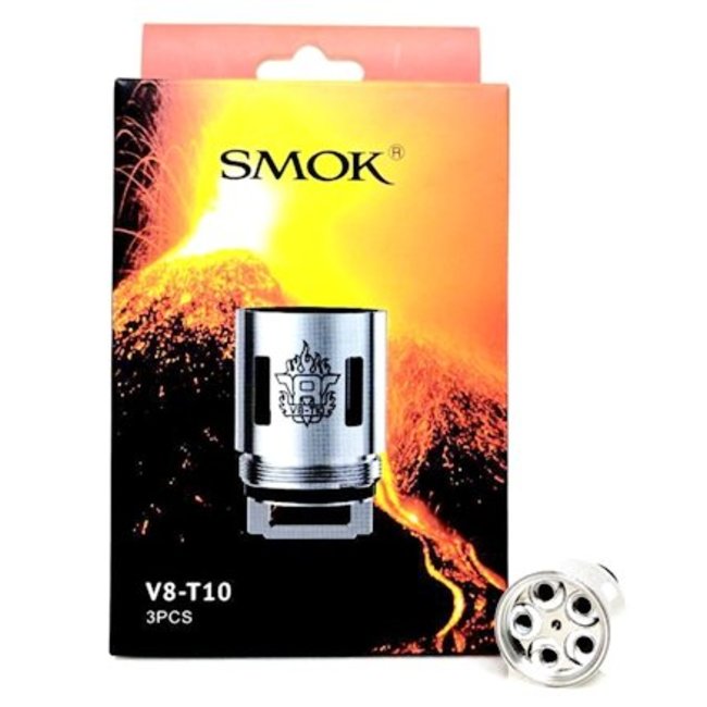 SMOK SMOK TFV8 V8-T10 0,12 Ohm Decuple Core- 3 Stück