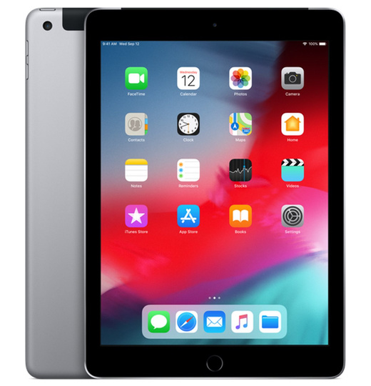Apple iPad (2018) - 9.7 inch - WiFi + 4G - 128GB - Spacegrijs