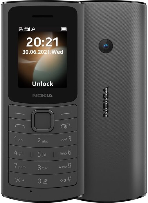 Nokia Nokia 110 4G 128GB Zwart