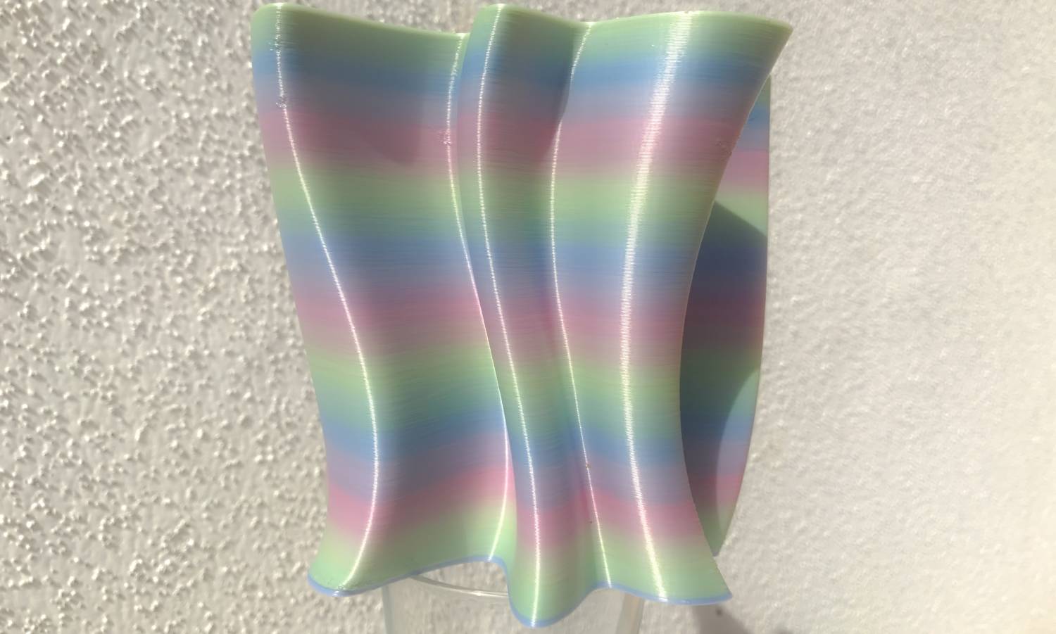 Vase Silky Rainbow pastel