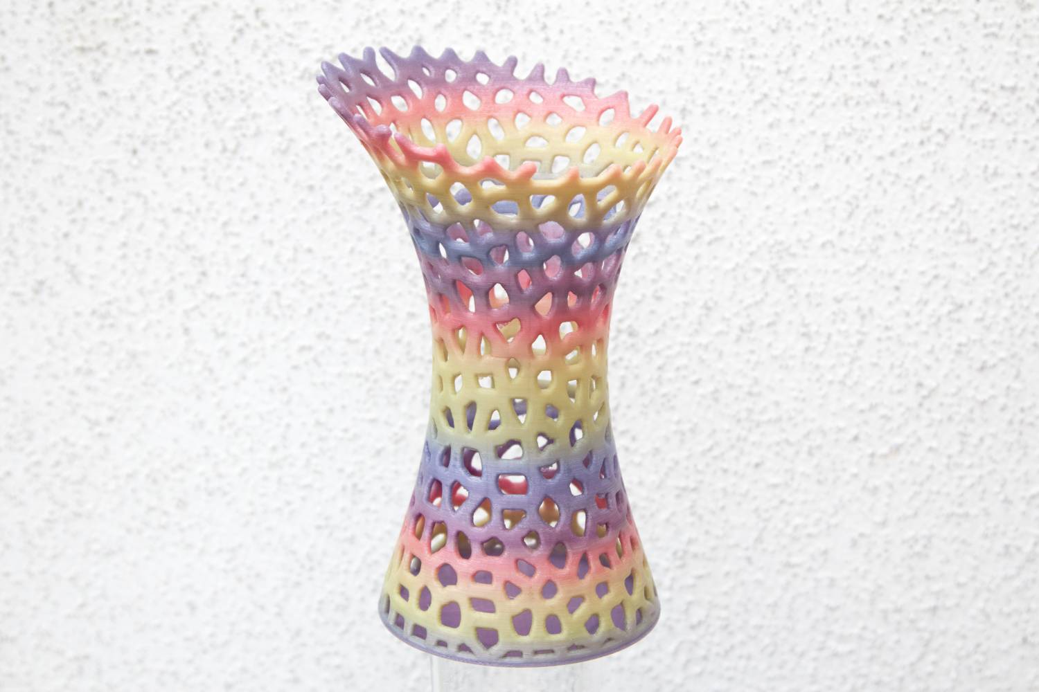 Vase 2 rainbow pastel