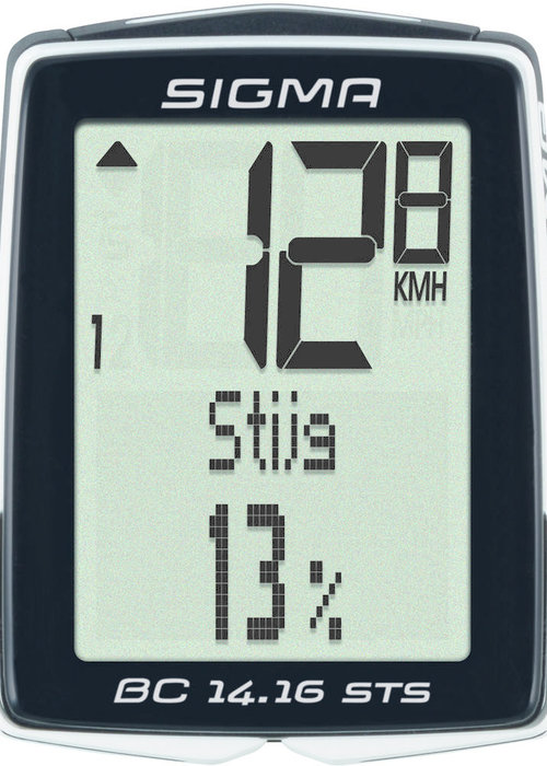 Sigma Fietscomputer BC 14.16 Alti STS CAD