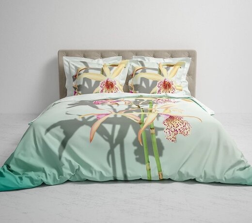 Katoensatijn overtreksets 2