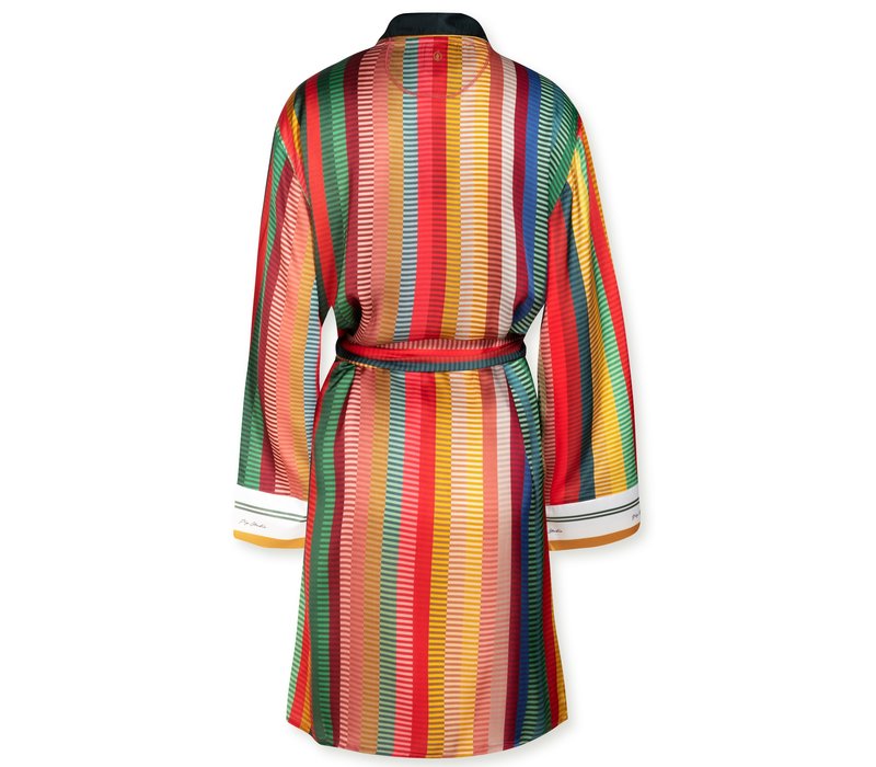 Kimono Nisha Jacquard Stripe Multi