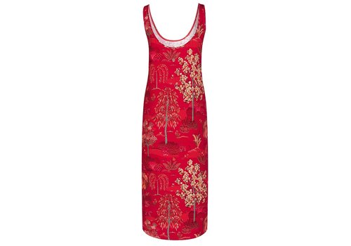 Pip Studio Dress Dariska Japanese Garden Red