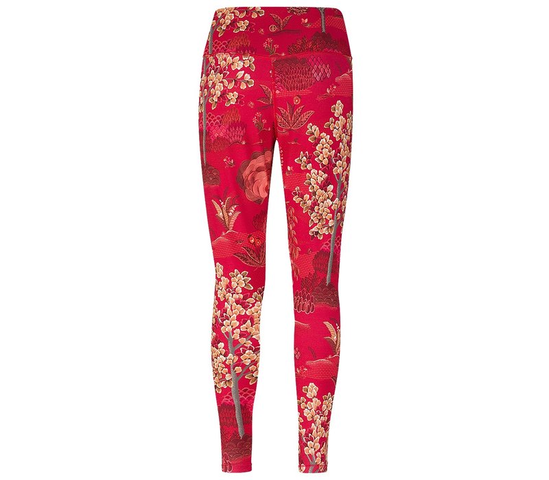 Sport broek Bella Japanese Garden Red