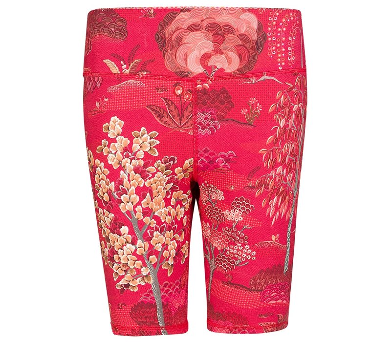 Sport broek Belinda Japanese Garden Red