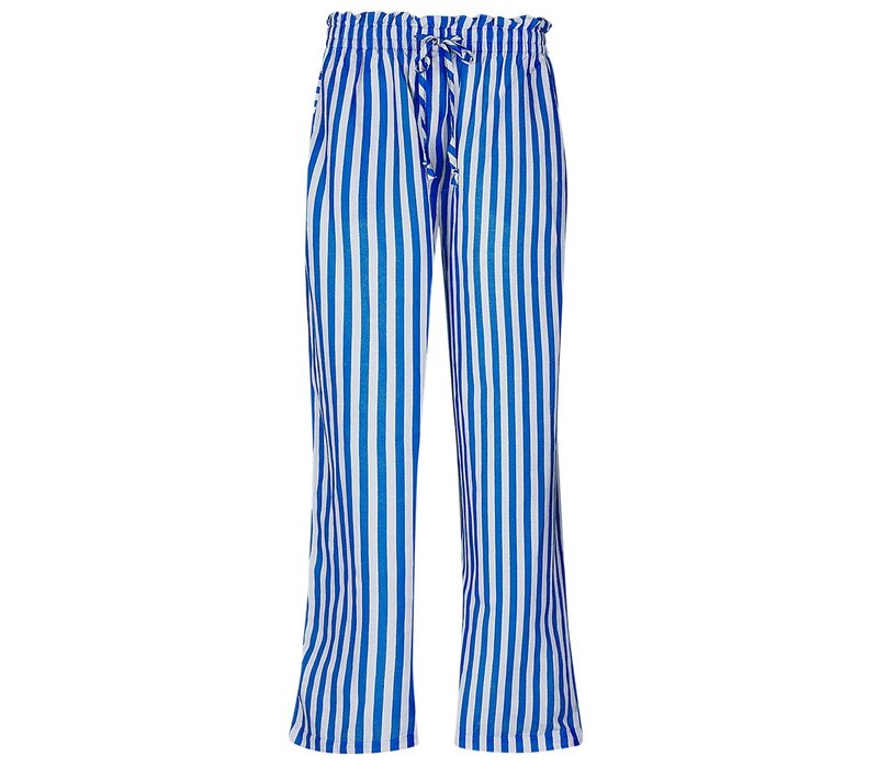 Lange broek Bernice Sumo Stripe Blue