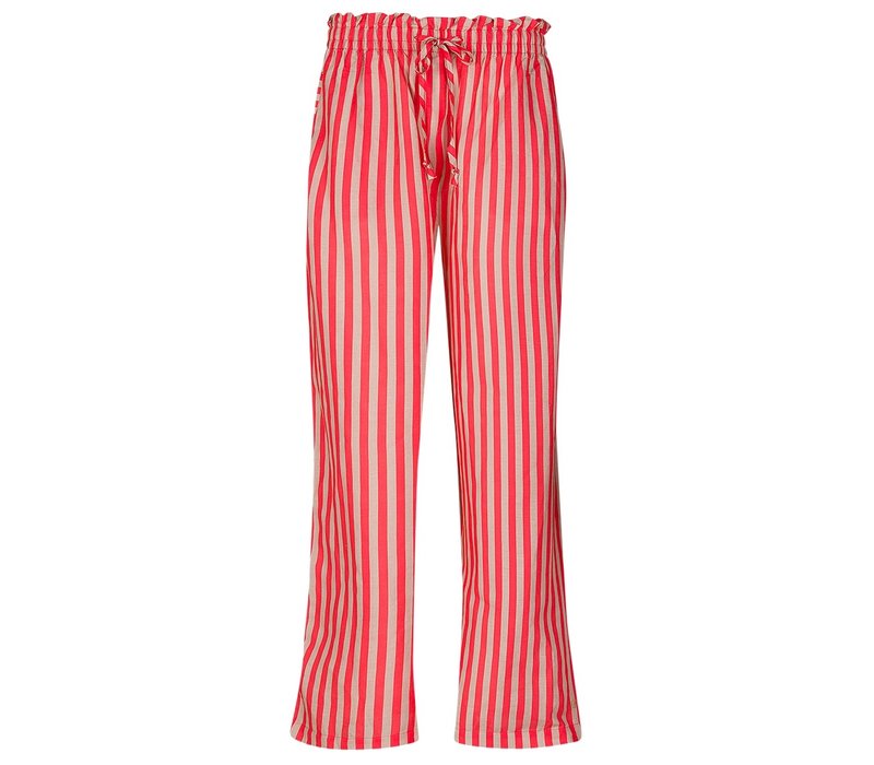 Lange broek Bernice Sumo Stripe Red